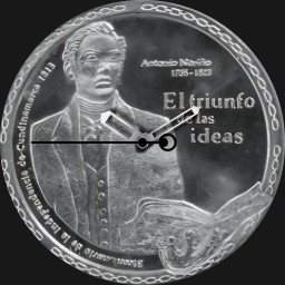 Cupronickel, 5000 Pesos, Cundinamarca Bicentenary, 2013