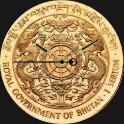 Gold, Bhutan, 1 Sertum, 1979 