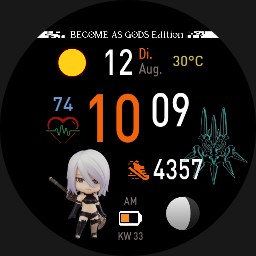 Ticwatch E3 Standard Theme Nier ver.1.22474487139 