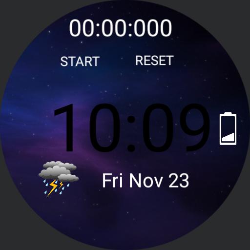 Informative watch face