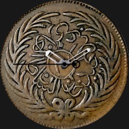 Copper, Tunisia, 3 1/4 Nasri, 1856