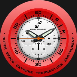 Brute SPACEQUEST Astronaut Space Field Ice Proof Chronometer Watch