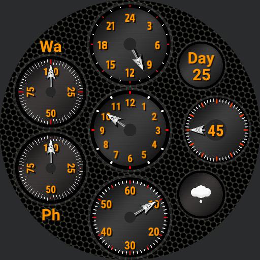 Dials Single analogue face. V1.0