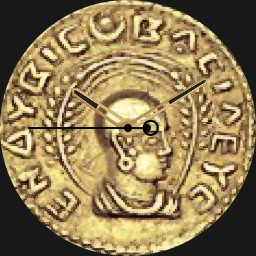 Gold, Axum, Endybis, Quinarius, 295 CE  