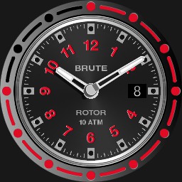 Brute ROTOR Military Field Watch Colours