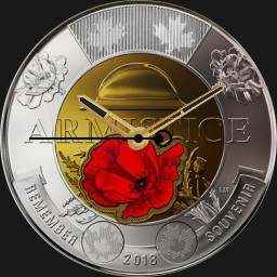 Bi-metallic, 100th Anniv. WWI, UK, 2018
