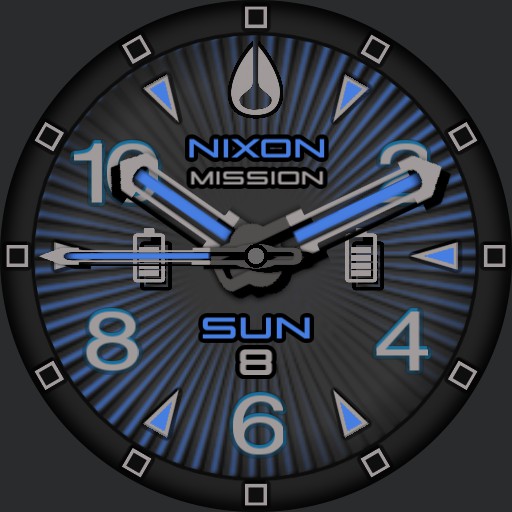 PVS Nixon 8 Dark Blue Rays