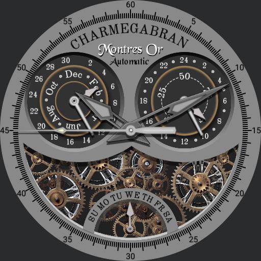 CHARMEGABRAN, Montres Or
