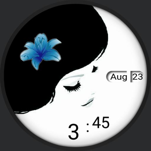  Classic Beauty by Face Pop Watchface Wear