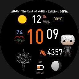 Ticwatch E3 Standard Theme Nier ver.1.22474487139  Copy