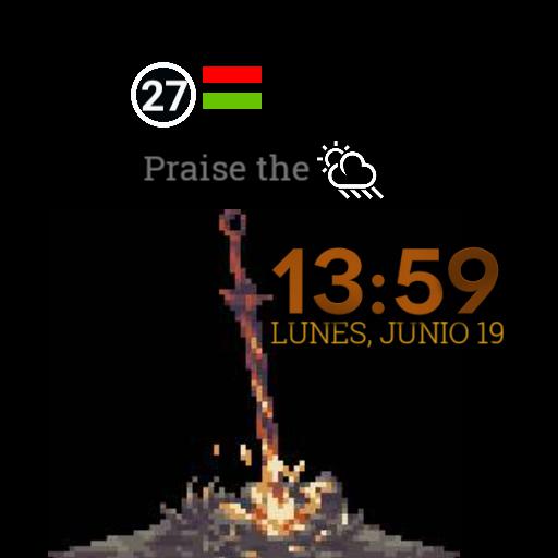 DARK SOULS BONFIRE ROUND