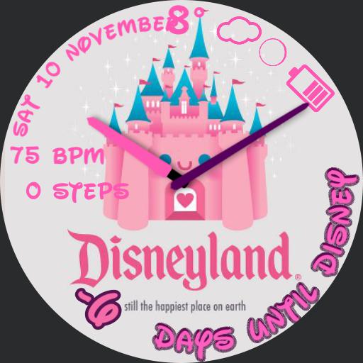 Countdown to Disney castle