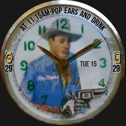 ROY ROGERS & GENE AUTRY w/Moving Guns & Bezels Alternate Each 15 Min -- WOS6 Ready - Furmaniac
