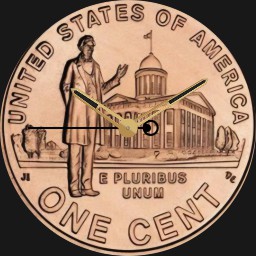 Copper-Plated Zinc, Lincoln Commemorative, U.S , 2009, 3