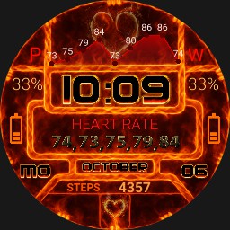 AI Watchface: Fire Edition 