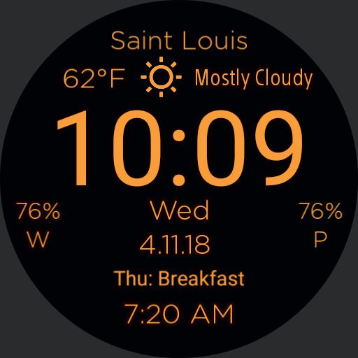 Calendar/Weather Daily