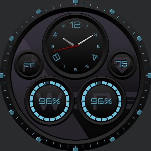 Sporty Stripe Purple Multi-Screen