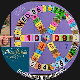 Game: TRIVIAL PURSUIT Board Tells the Time - WOS6