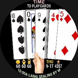 CARDS TELL THE TIME - Time To Play Cards - WOS6 - Furmaniac