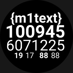 Numbers+ Metric GlucoDataHandler Complication