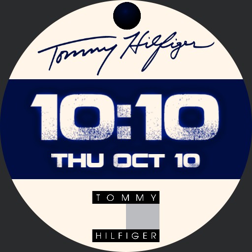 Tommy Hilfiger White  Blue