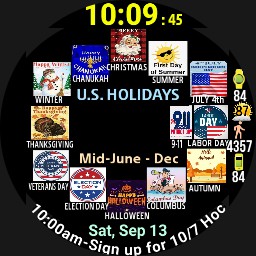 U.S. HOLIDAYS w/Animation Fills Screen on Holiday - wos6 - Furmaniac Copy