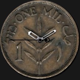 Bronze, Palestine, 1 Mil, 1927