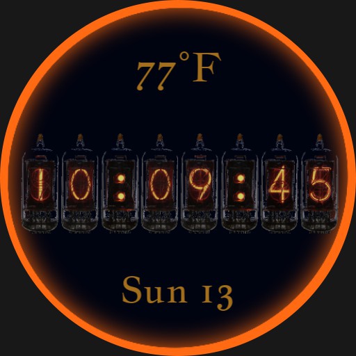 free nixie tube 3d  Copy