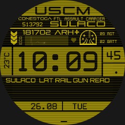 USCM SULACO 1 fake ecg
