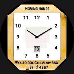  MOVING HANDS Round & Square Watches - WOS6 - Furmaniac