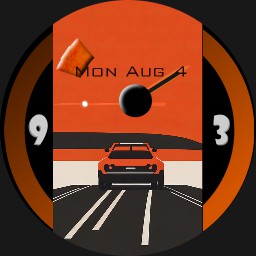 retro vintage racetime