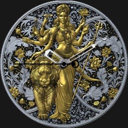 Ruthenium, Gilded, Durga, Cameroon, 2025, 131.82 dollars     