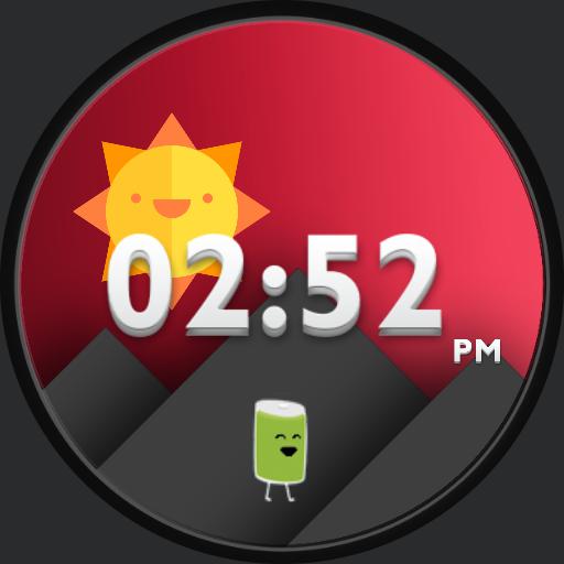 Flat Desert Watch Face RLW