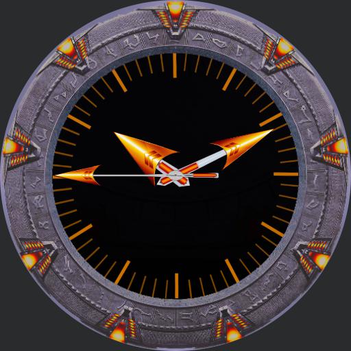 Stargate tribute with gate closure.