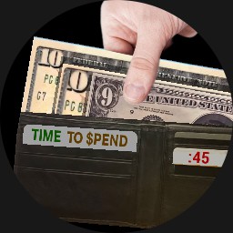 WALLET"S BILLS Tell the Time w/Animation - WOS6