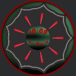 Green and Red Pattern