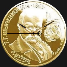  Gold, Taras Shevchenko, 200 Hryven, Ukraine, 1996