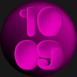 Minimalistic Big Time Numbers Designer Watch CHROMA by DNB