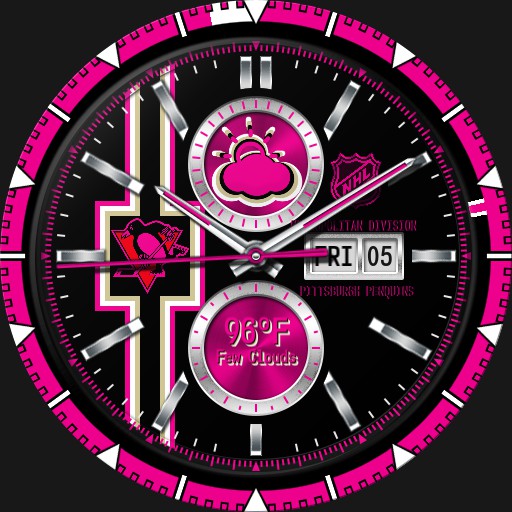 Pittsburgh Penquins NHL Breast Cancer test