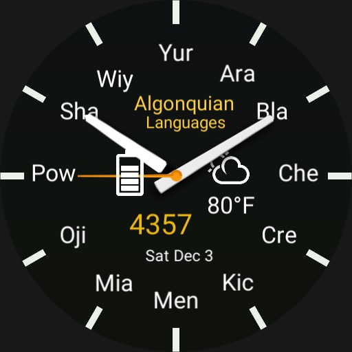 Algonquian languages 