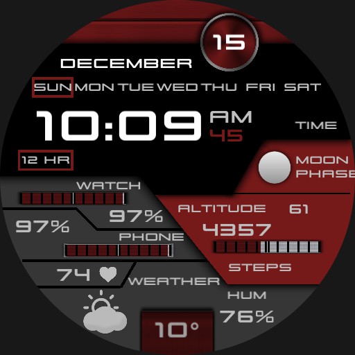 Digital watch