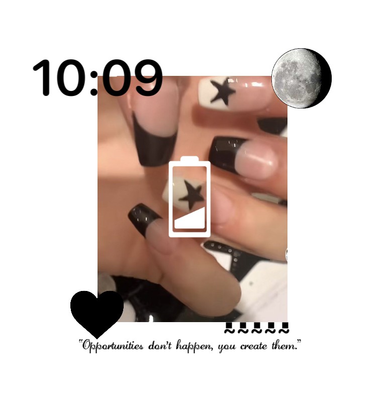 Black - widgetopia homescreen widgets for iPhone / iPad / Android
