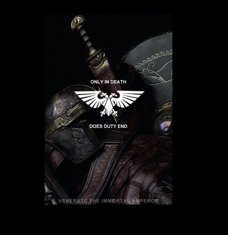 only in death does my duty end