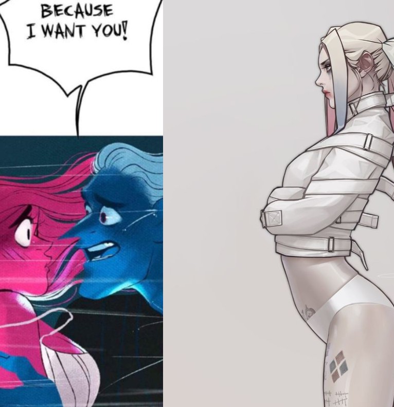 lore Olympus Harley Quinn 