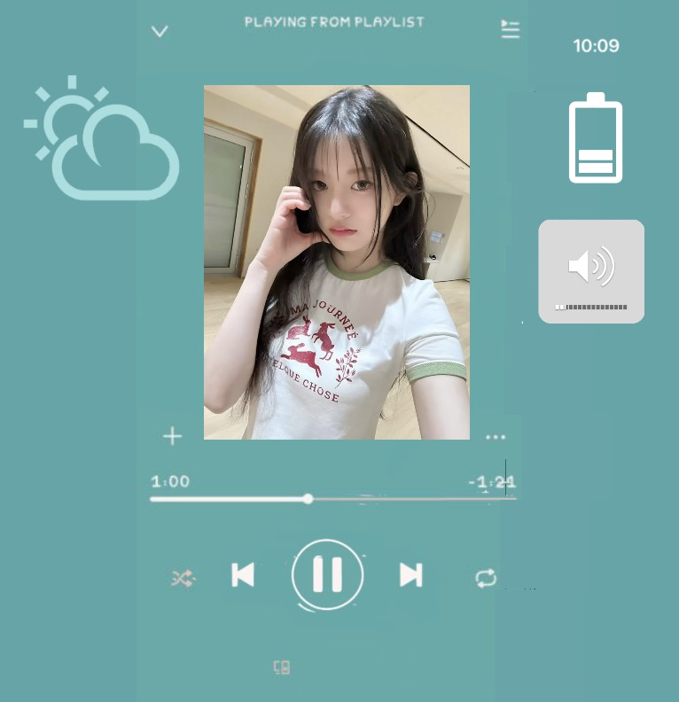 Minju music Aqua color color agua illit 