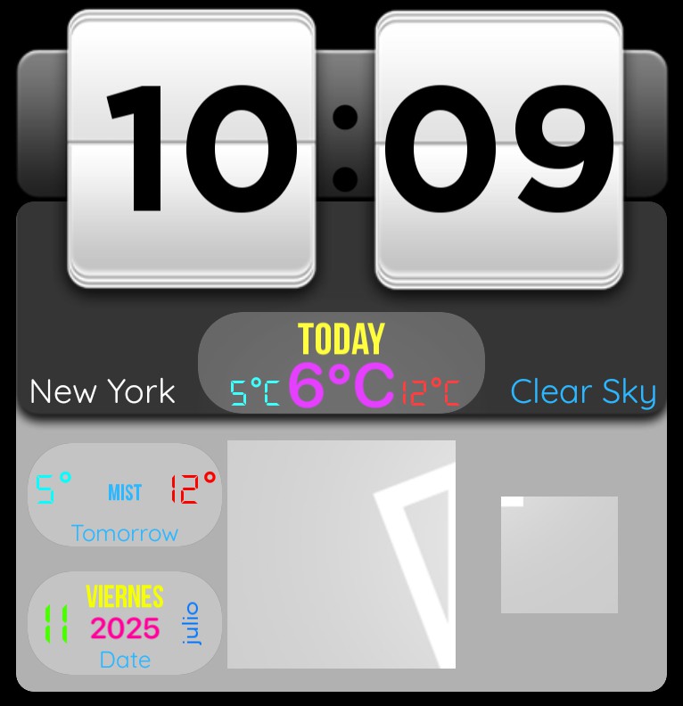 WEATHER W/GIANT DIGI CLOCK