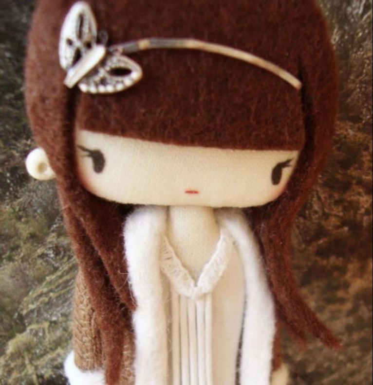 mori kei cute doll