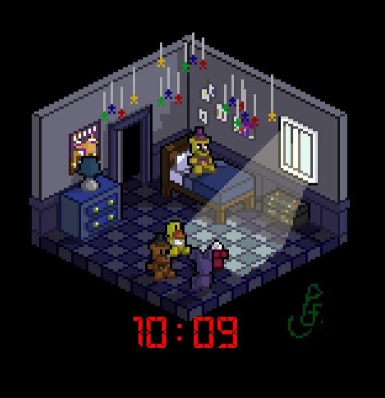 fnaf 4 bedroom