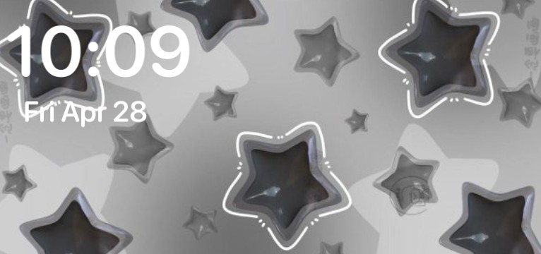 white clock and short calender