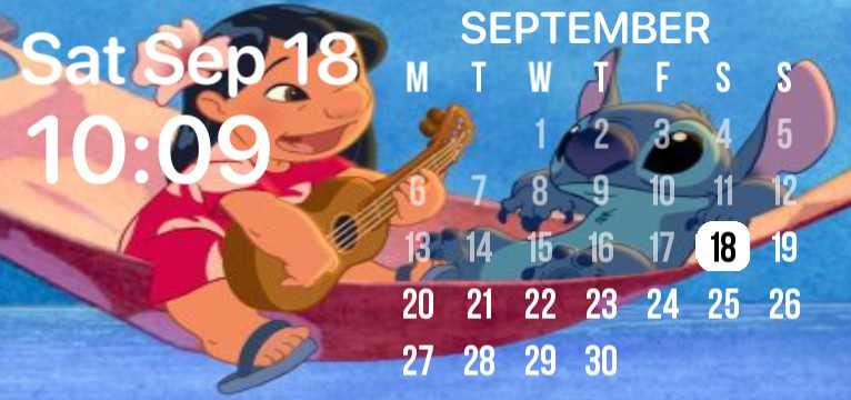 lilo and stitch calendar